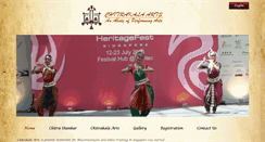 Desktop Screenshot of chitrakalaarts.com